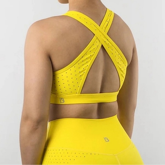 BuffBunny XL Allure Lasor Bra Yellow - Picture 2 of 10